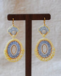 Modell "Elsa" in butteryellow/hellblau