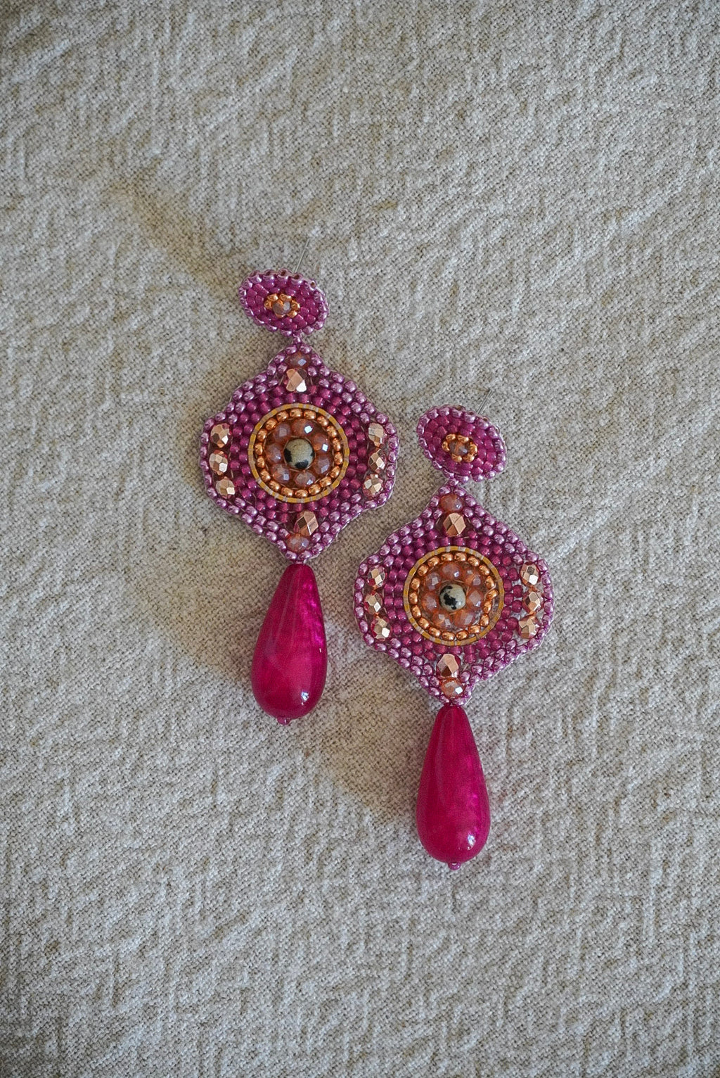 Modell "Alexandra" in orange/pink
