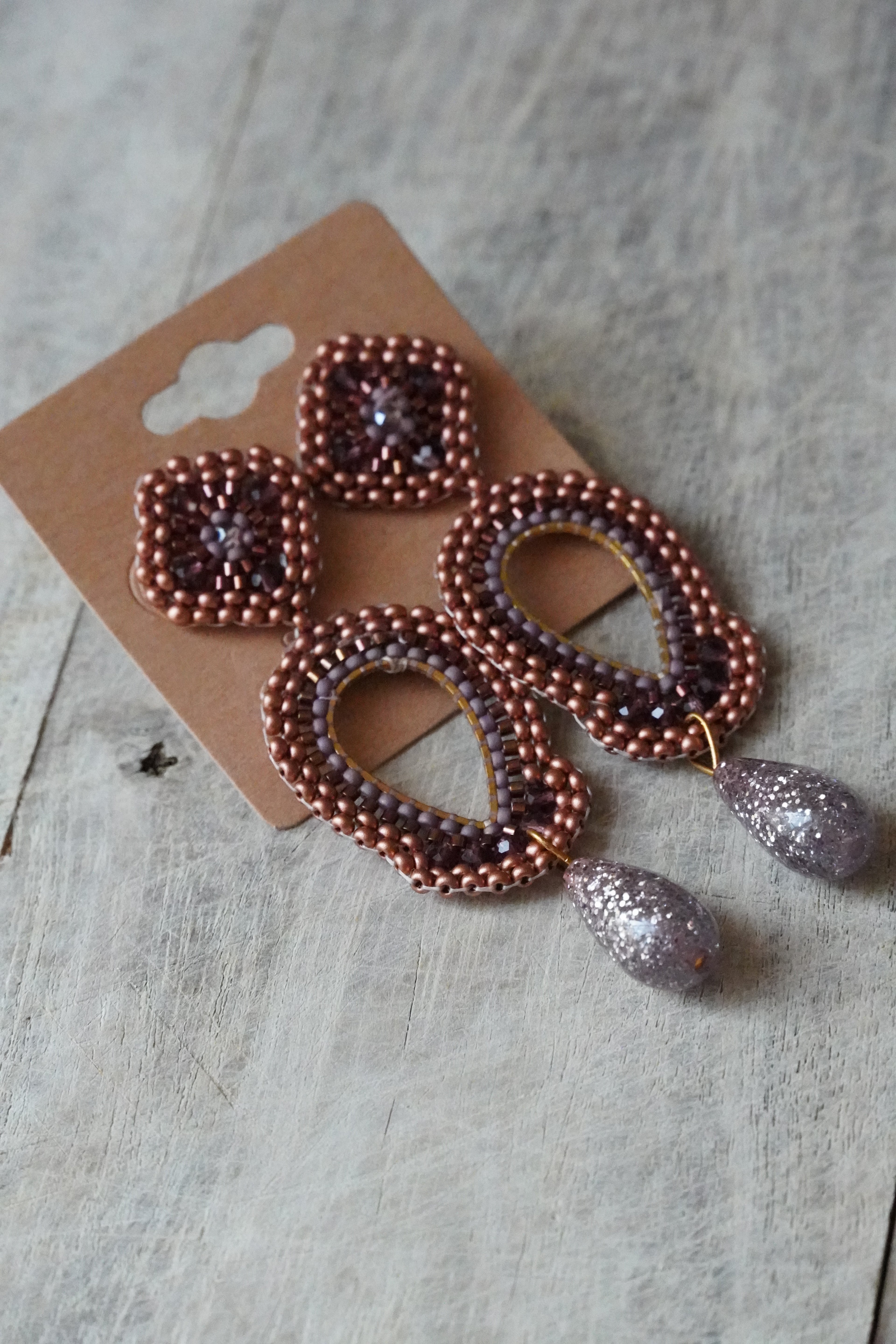 Handgenähte Ohrringe „Josephine“