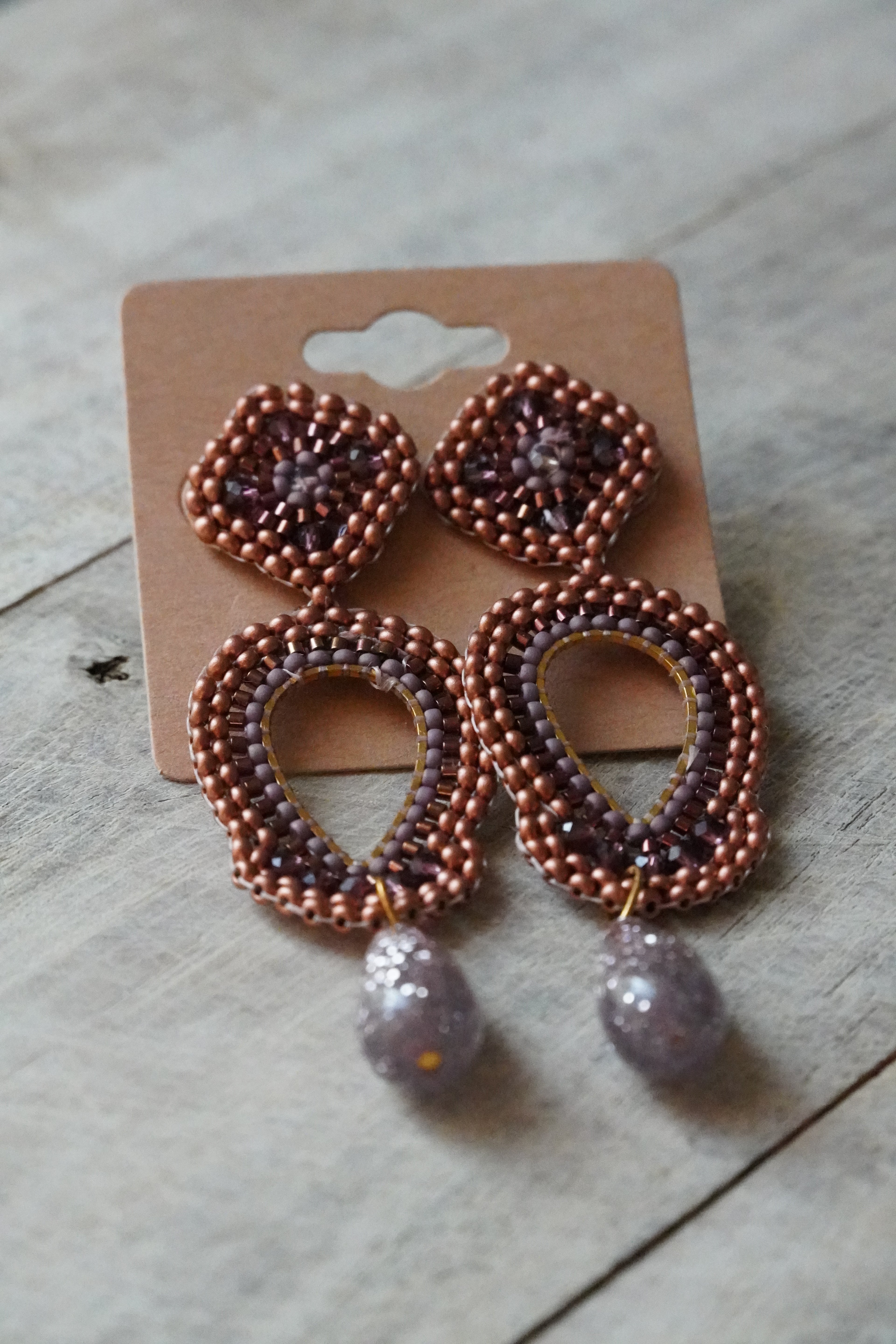 Handgenähte Ohrringe „Josephine“