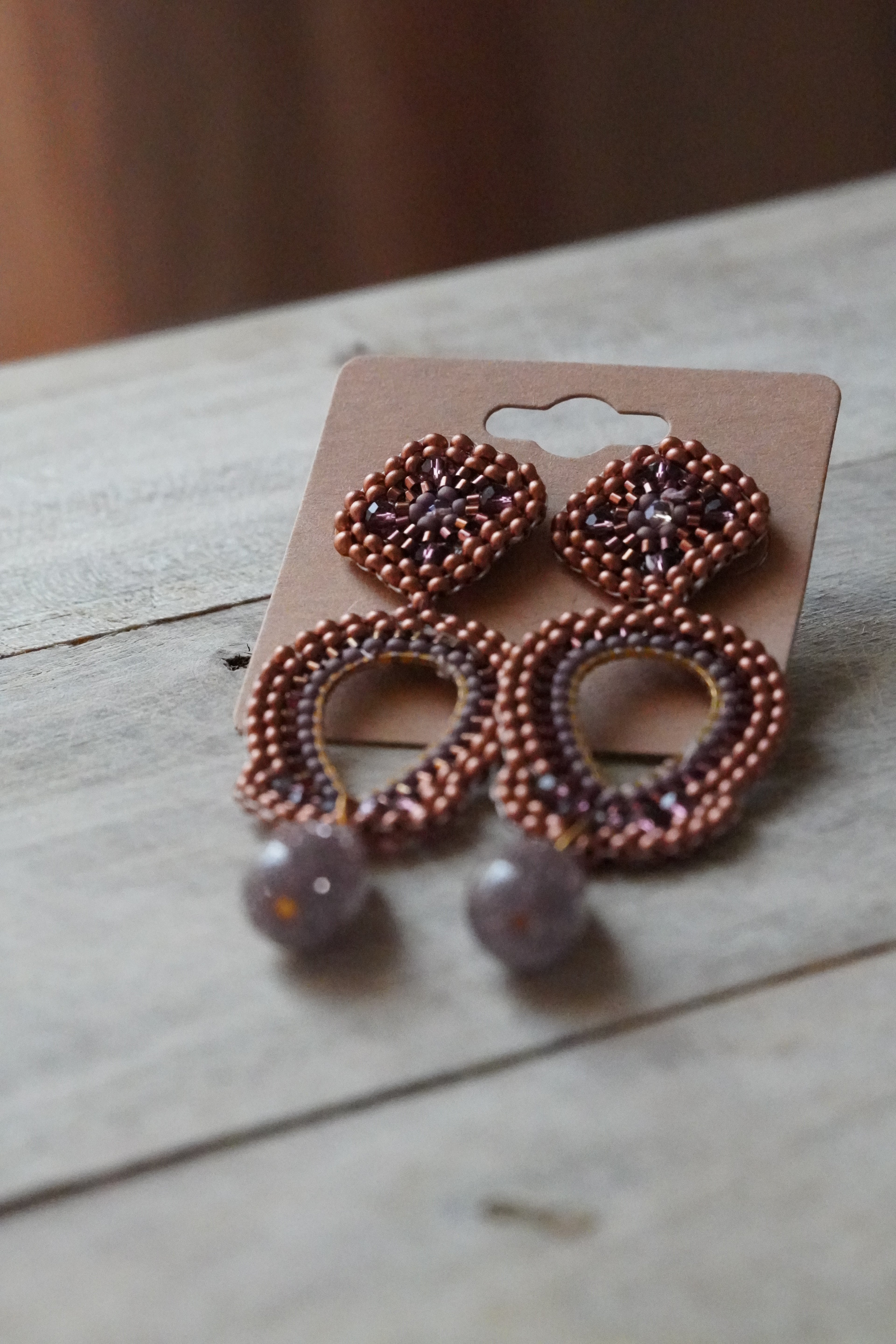 Handgenähte Ohrringe „Josephine“